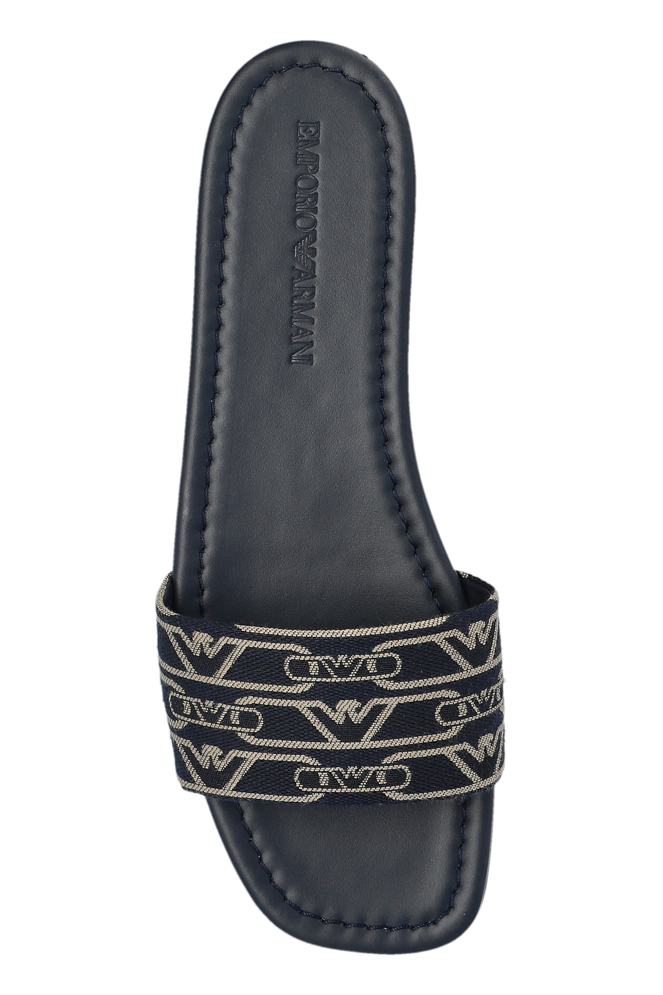 サンダル Emporio Armani XVQS06 XN746 RUBBER WITH LOGO Slides Amazon.com | Emporio Armani EA7 All-Over Logo Slipper (Black